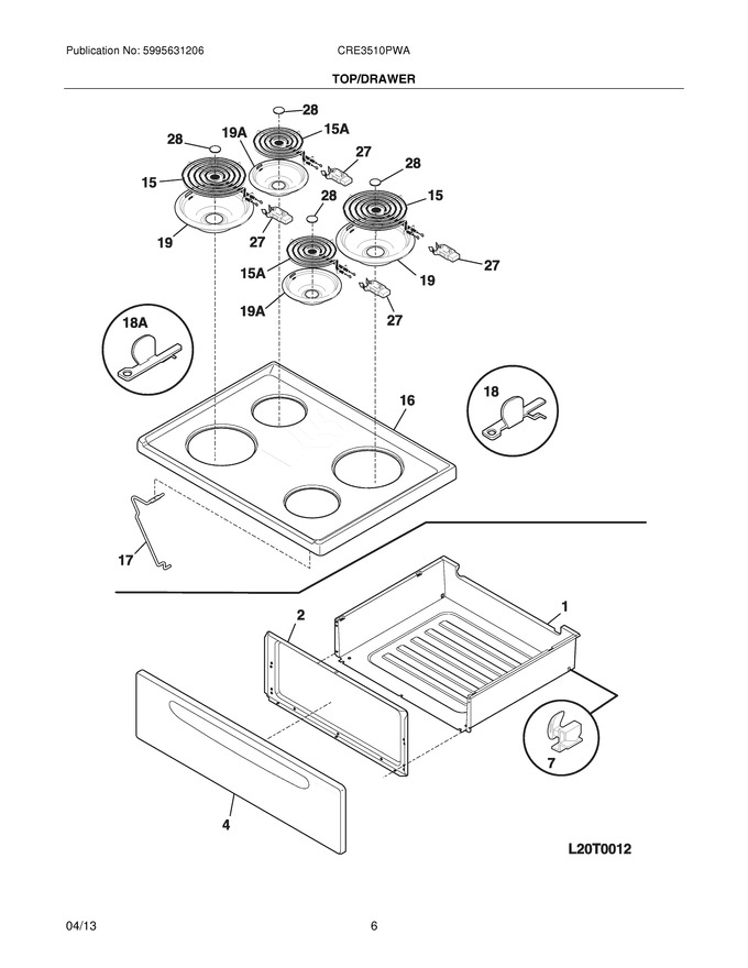Diagram for CRE3510PWA