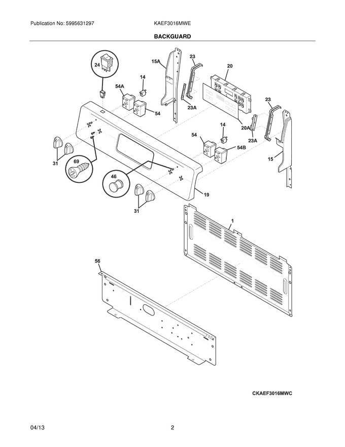 Diagram for KAEF3016MWE