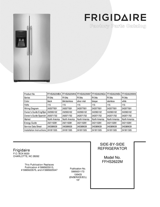 Diagram for FFHS2622MH8