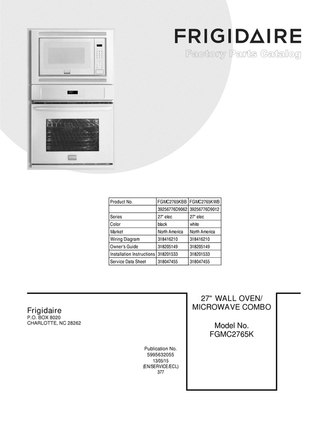 Diagram for FGMC2765KWB