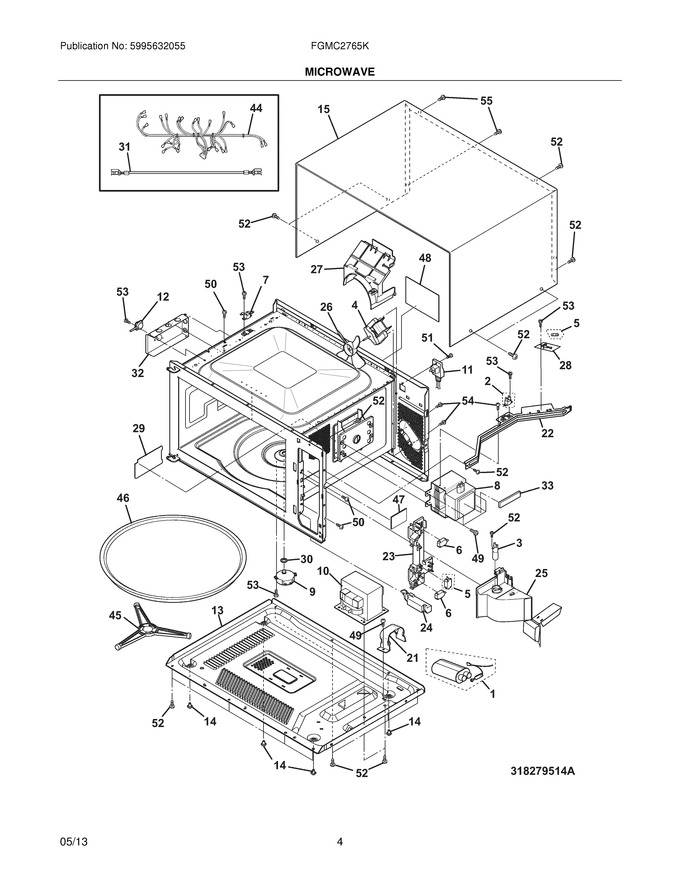 Diagram for FGMC2765KWB