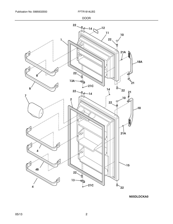 Diagram for FFTR1814LBG