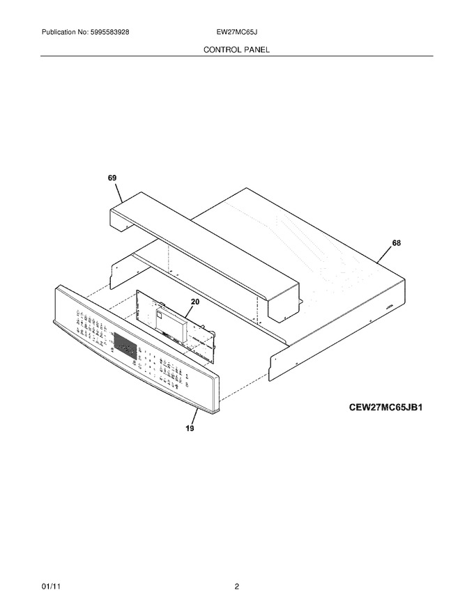 Diagram for EW27MC65JW1