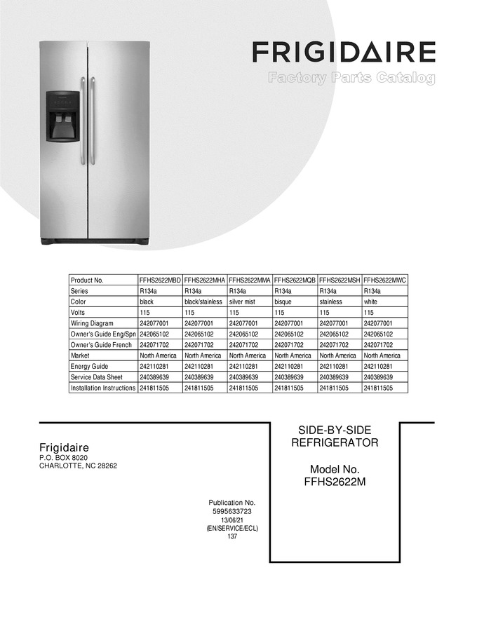 Diagram for FFHS2622MHA