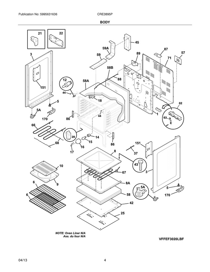 Diagram for CRE3875PWA