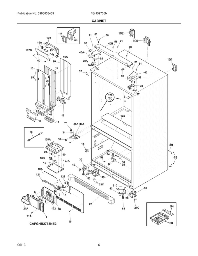 Diagram for FGHB2735NE2