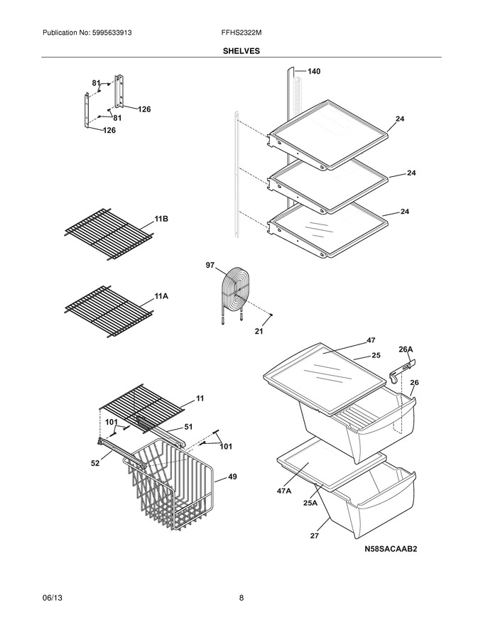 Diagram for FFHS2322MBA
