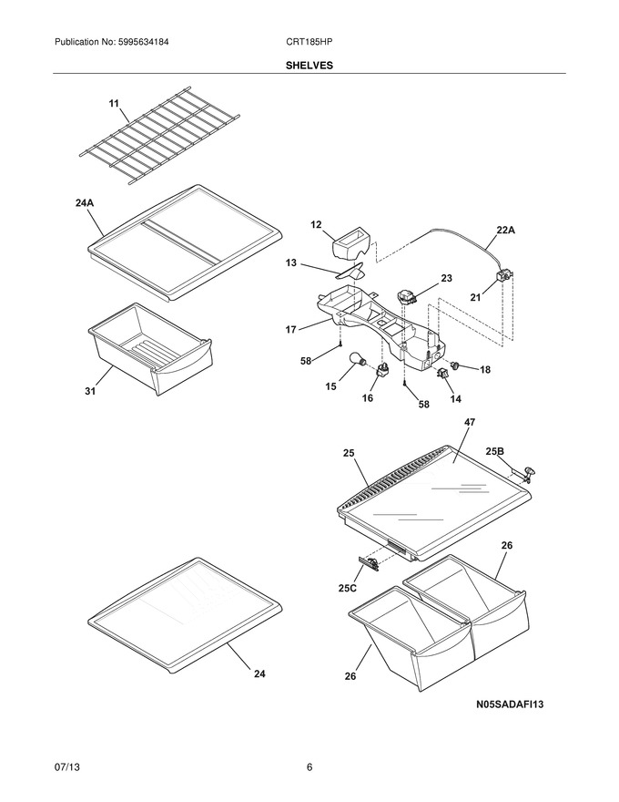 Diagram for CRT185HPQ1