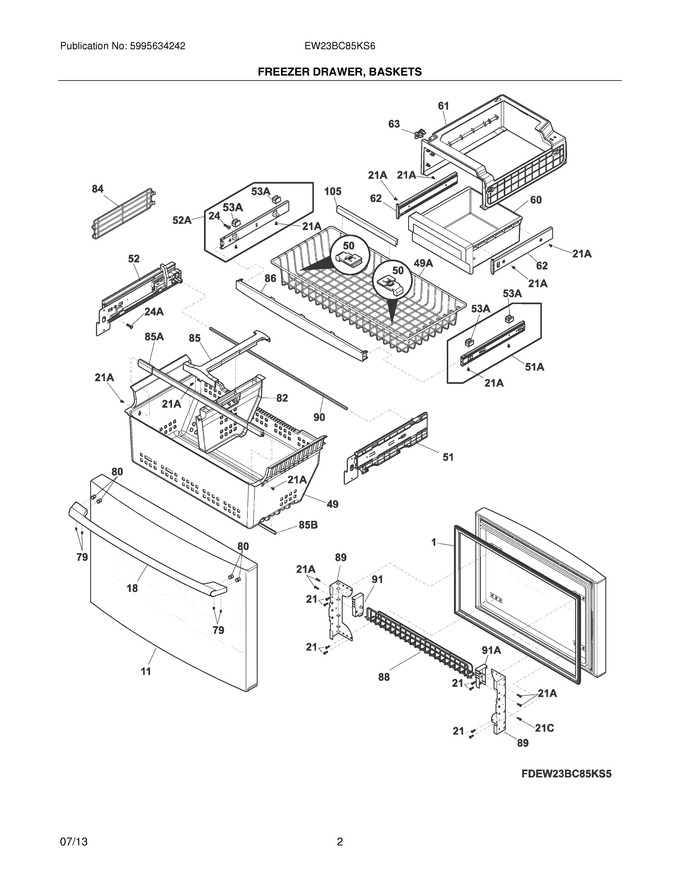 Diagram for EW23BC85KS6
