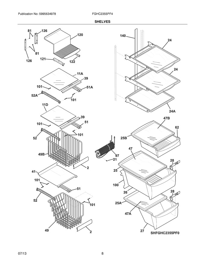 Diagram for FGHC2355PF4