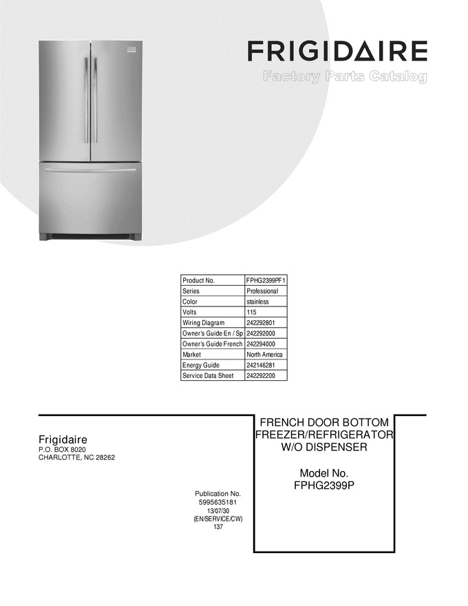 Diagram for FPHG2399PF1