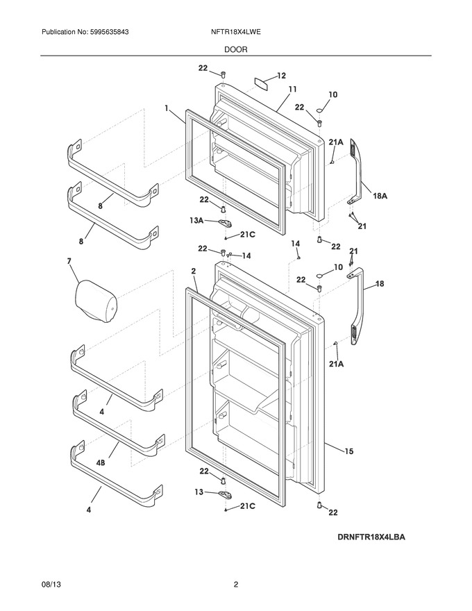 Diagram for NFTR18X4LWE