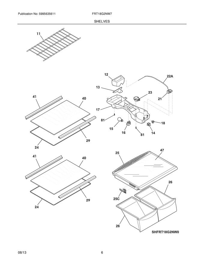 Diagram for FRT18G2NW7