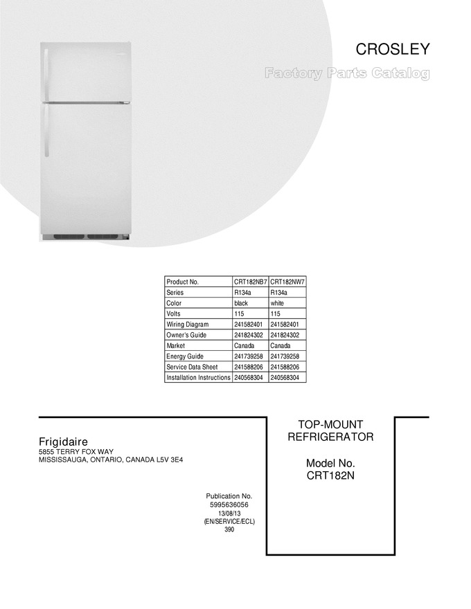 Diagram for CRT182NW7