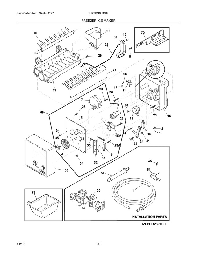 Diagram for EI28BS65KS8