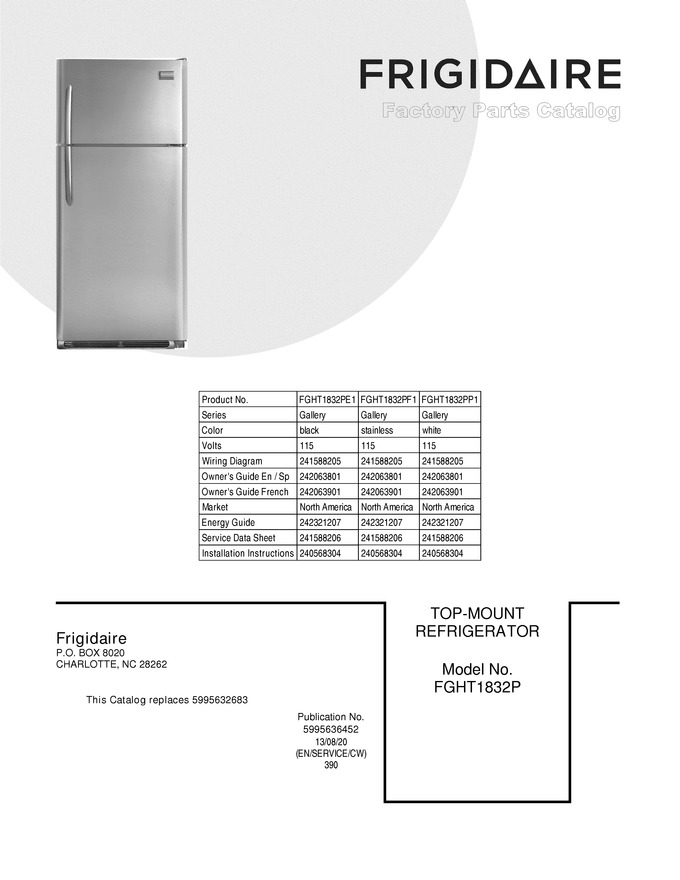 Diagram for FGHT1832PF1