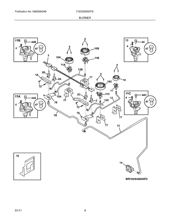 Diagram for FGDS3065KFE