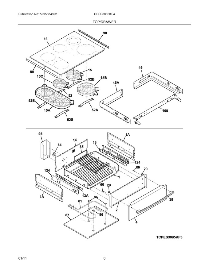 Diagram for CPES3085KF4