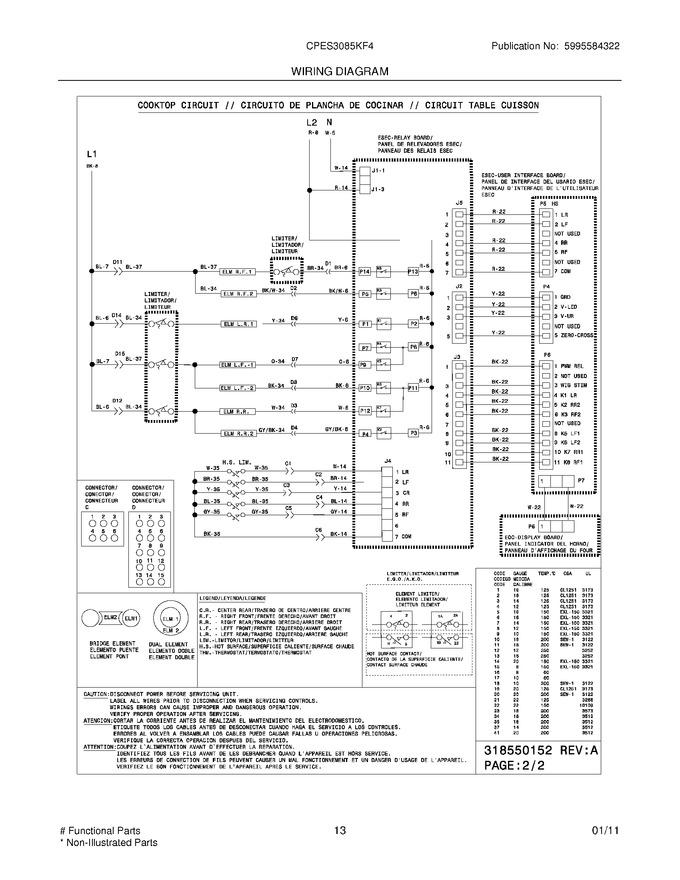 Diagram for CPES3085KF4