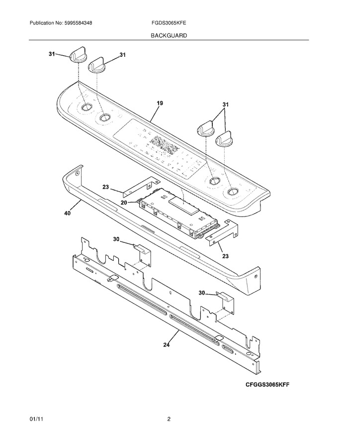 Diagram for FGDS3065KFE
