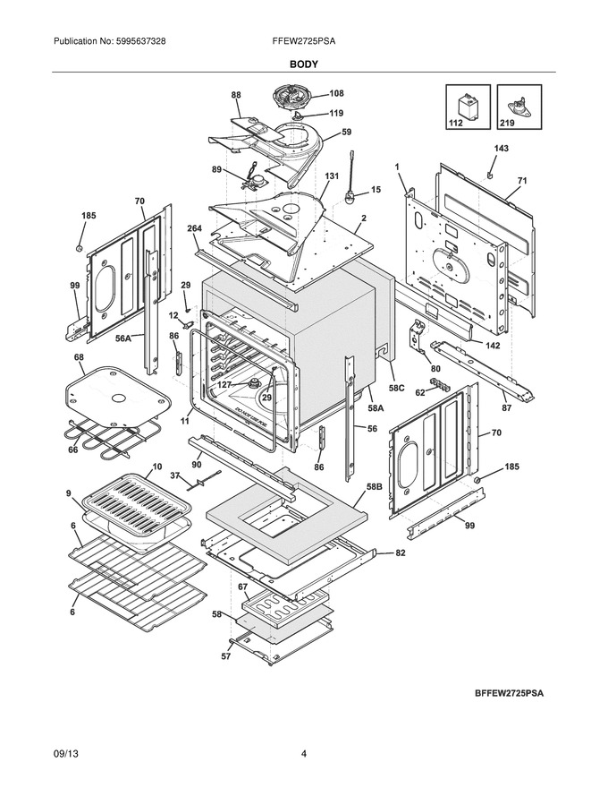 Diagram for FFEW2725PSA