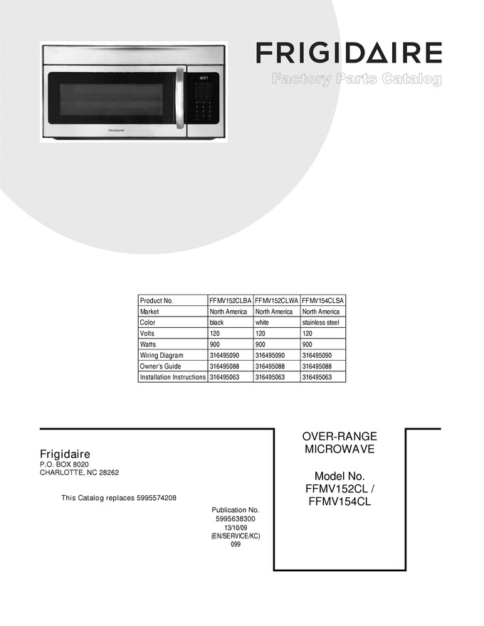 Diagram for FFMV152CLBA