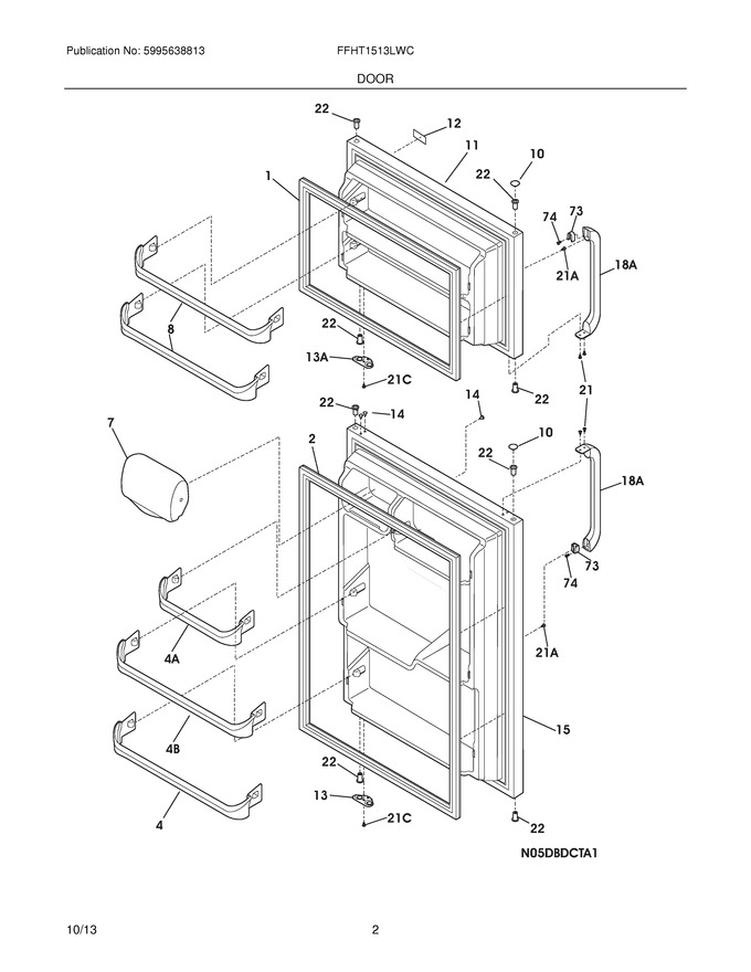 Diagram for FFHT1513LWC