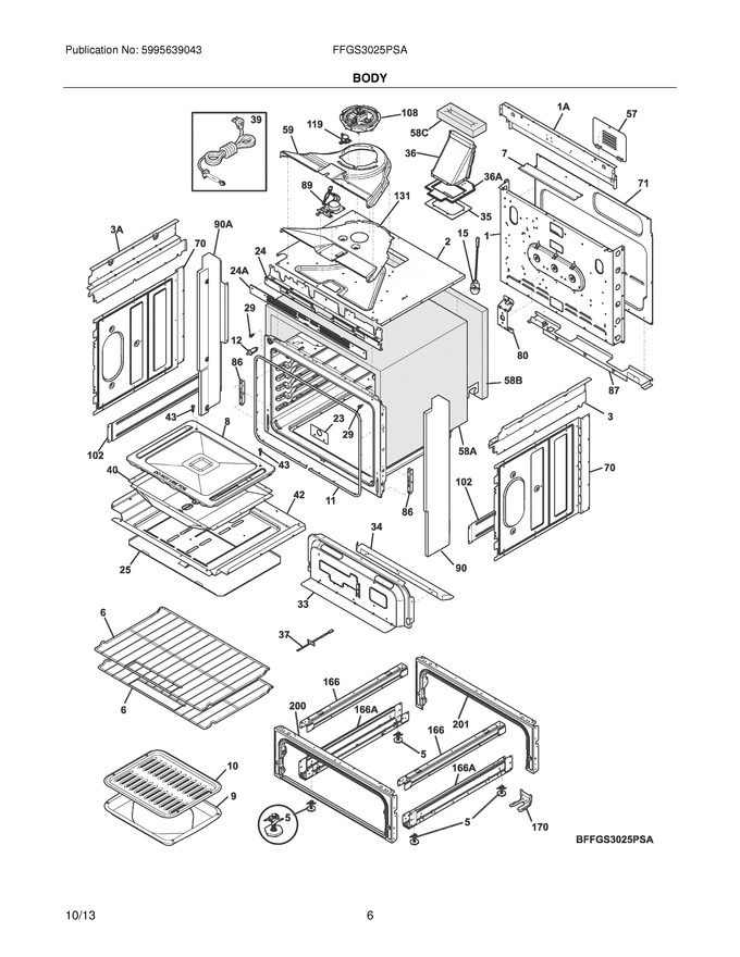Diagram for FFGS3025PSA