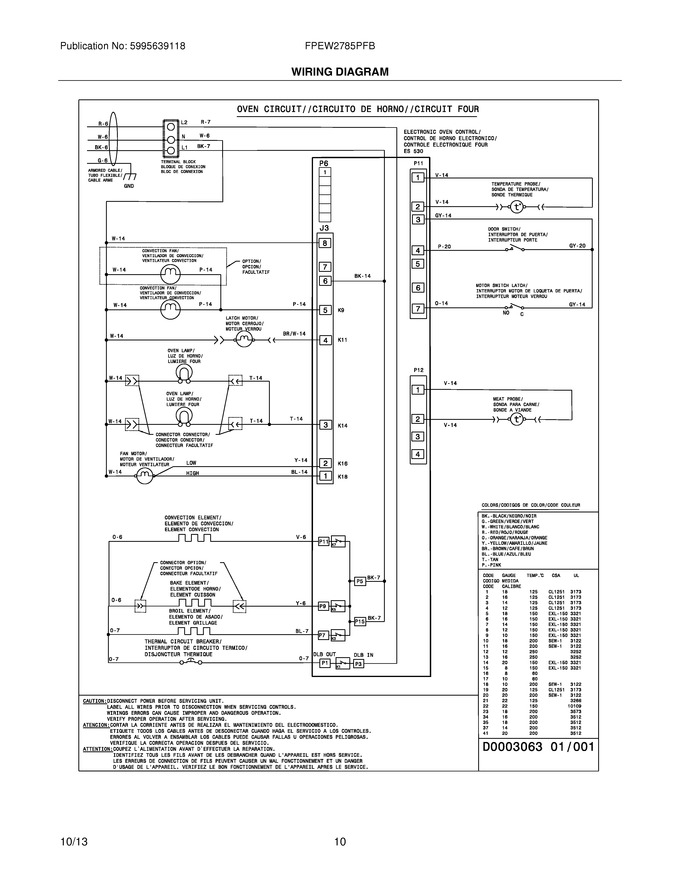 Diagram for FPEW2785PFB