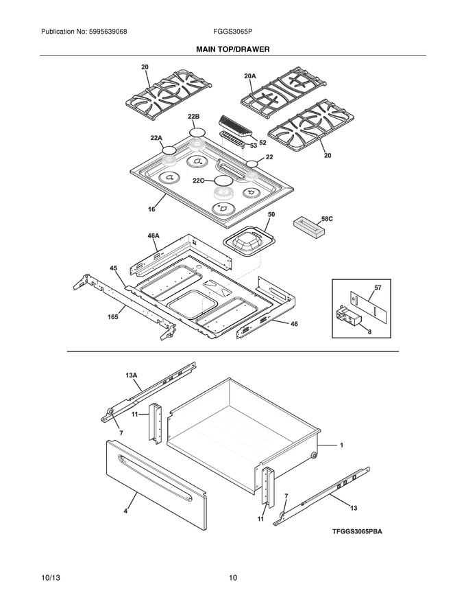 Diagram for FGGS3065PBA