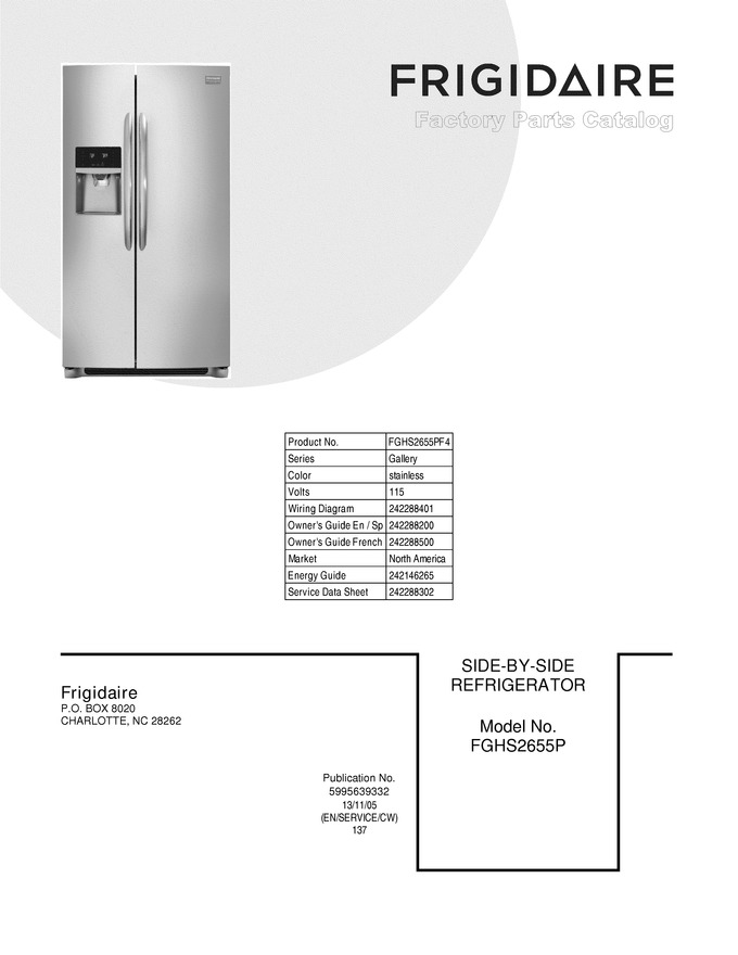 Diagram for FGHS2655PF4