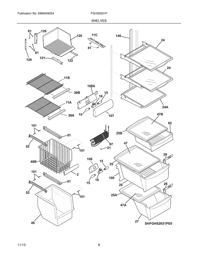 Diagram for FGHS2631PF3