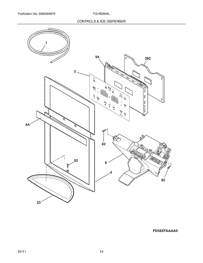 Diagram for FGHB2844LE5