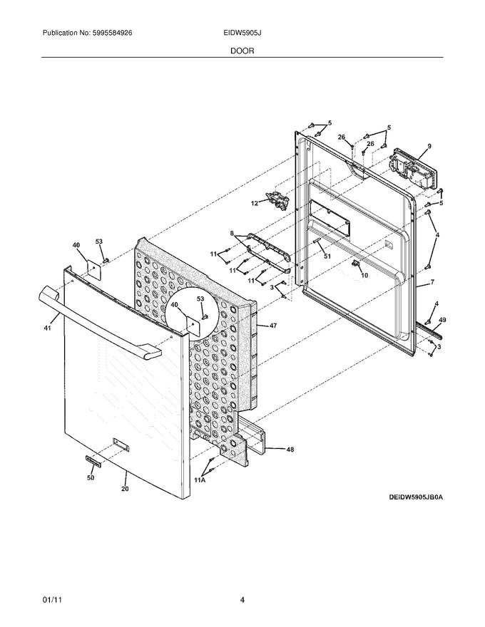 Diagram for EIDW5905JS0A