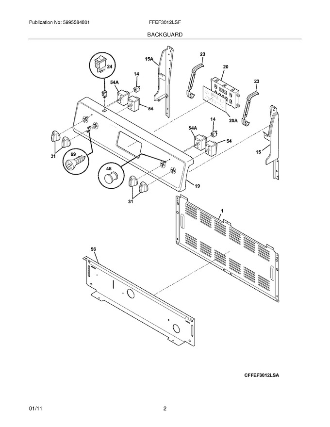 Diagram for FFEF3012LSF