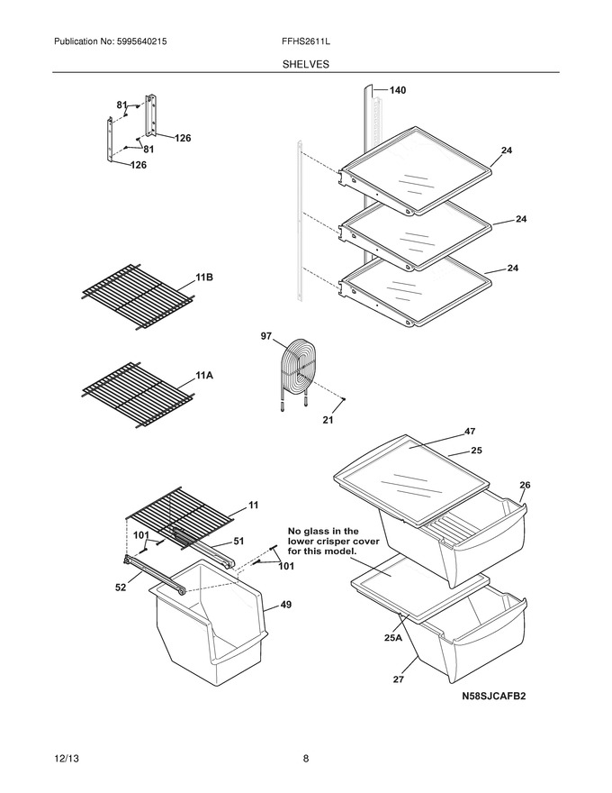 Diagram for FFHS2611LWF