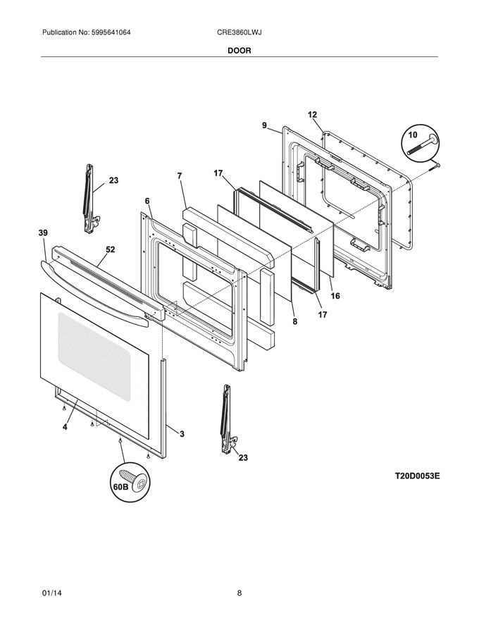 Diagram for CRE3860LWJ