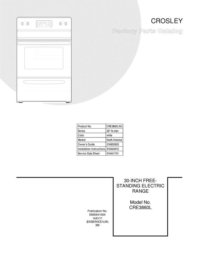 Diagram for CRE3860LWJ