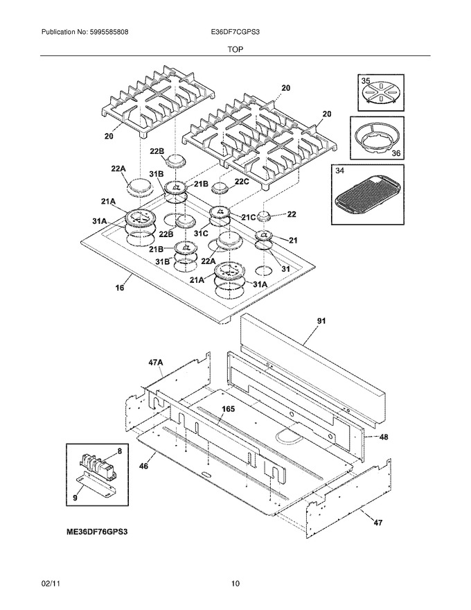 Diagram for E36DF7CGPS3