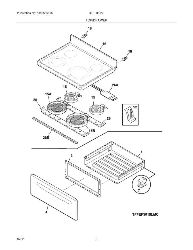 Diagram for CFEF3018LWC
