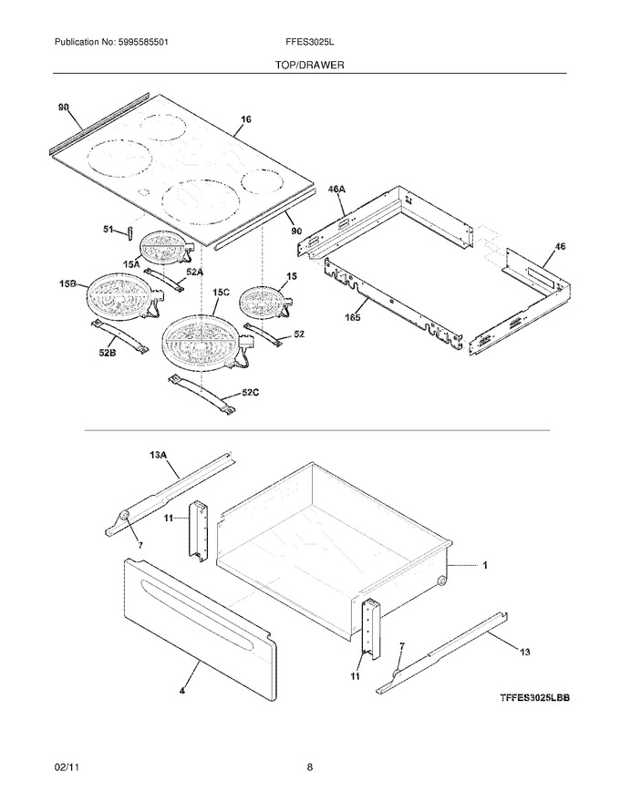 Diagram for FFES3025LBB