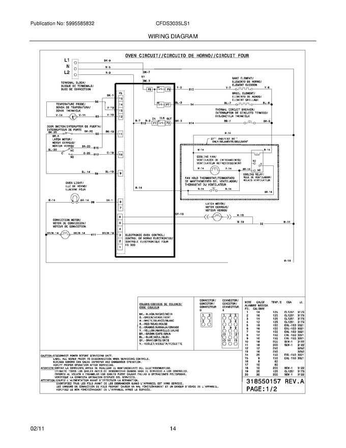 Diagram for CFDS3035LS1