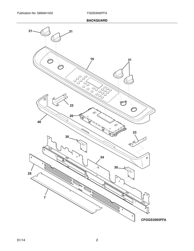 Diagram for FGGS3065PFA