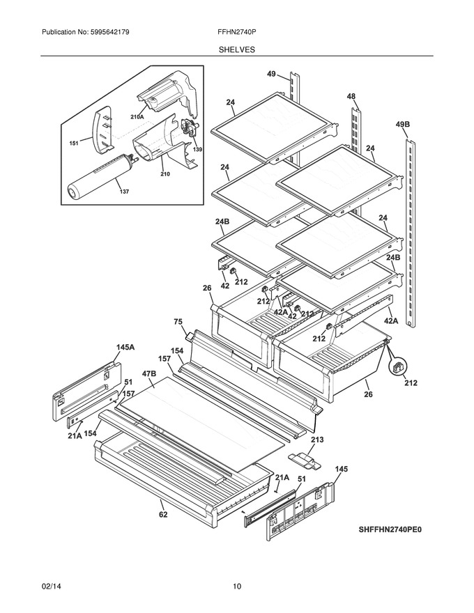 Diagram for FFHN2740PS1