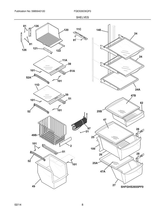 Diagram for FGEX26D6QF0