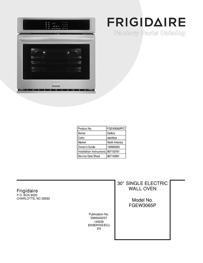 Diagram for FGEW3065PFC