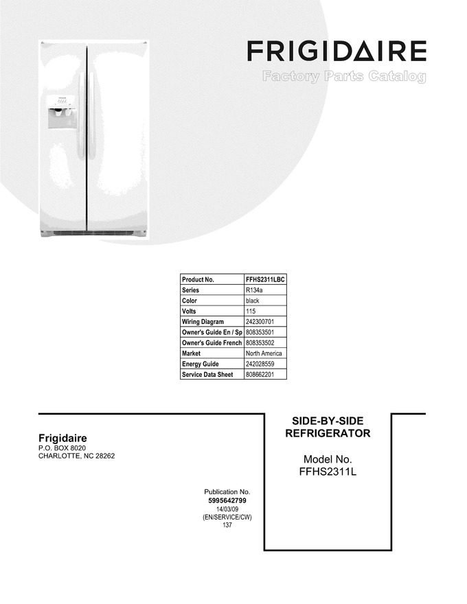 Diagram for FFHS2311LBC