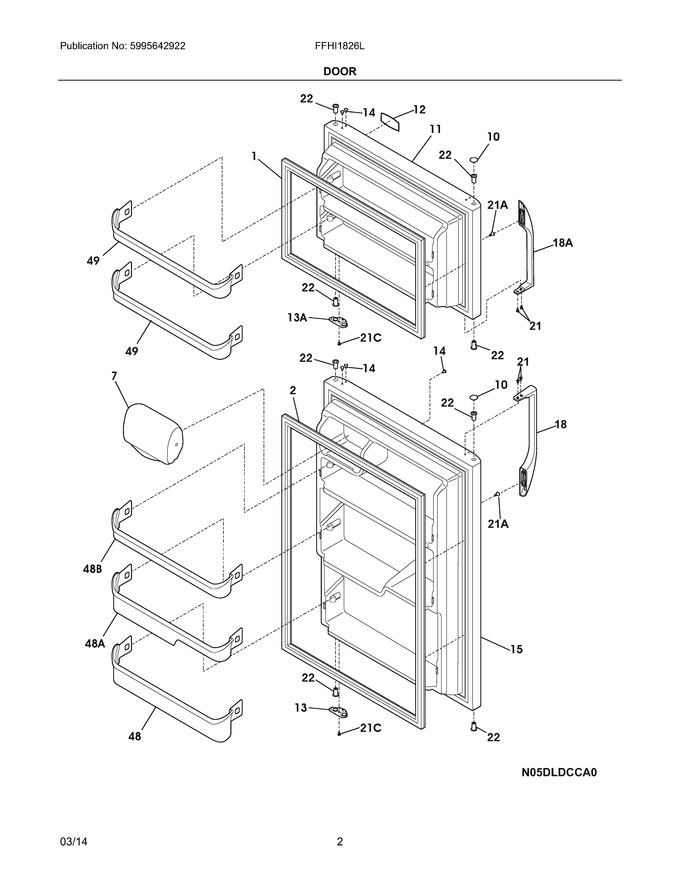 Diagram for FFHI1826LBA