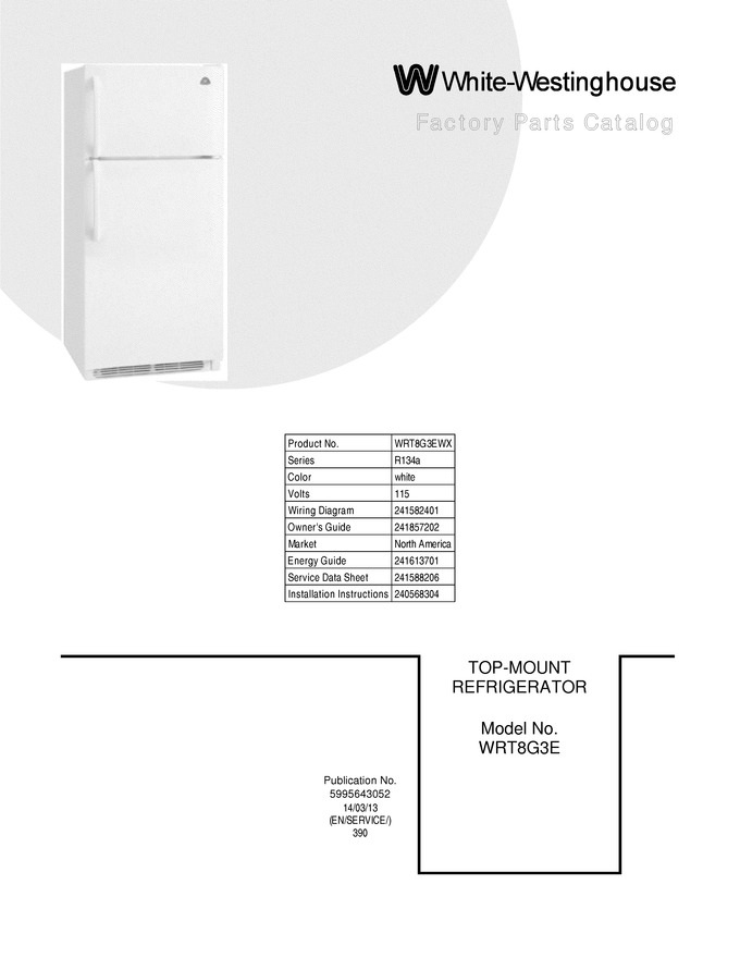Diagram for WRT8G3EWX