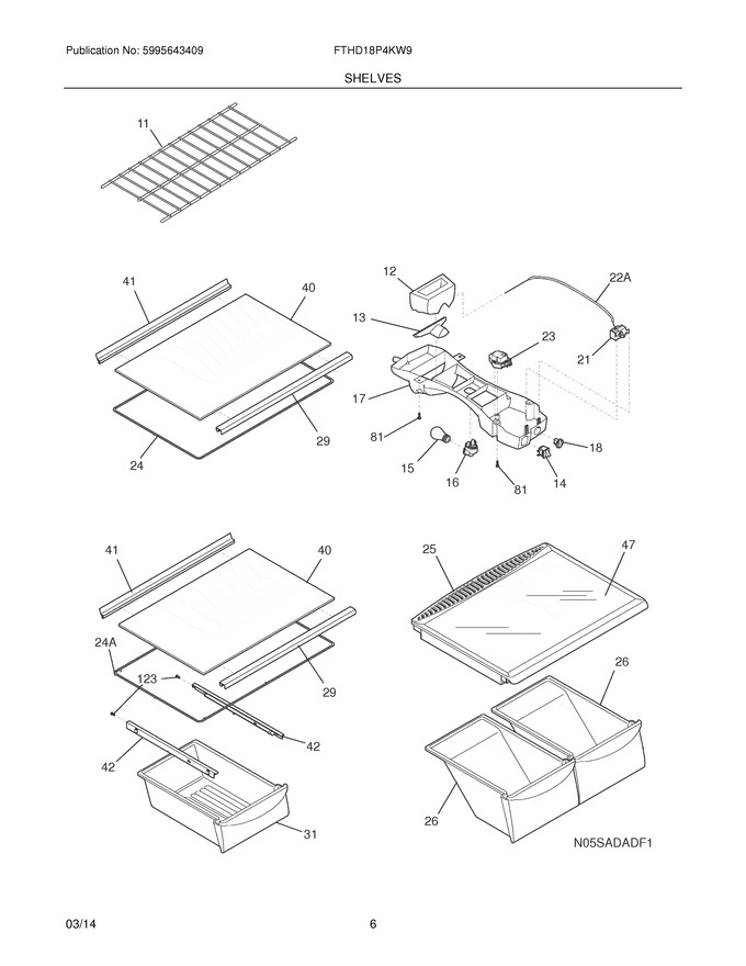 Diagram for FTHD18P4KW9